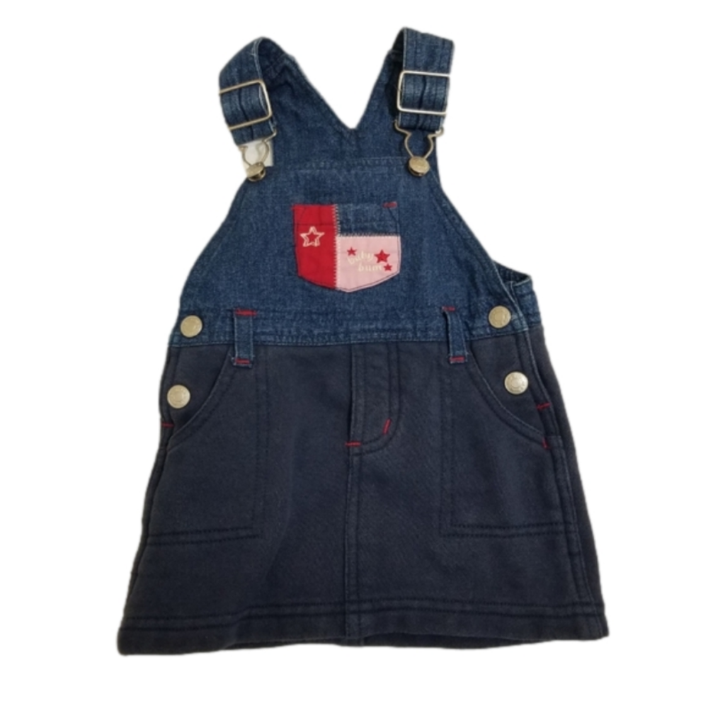 b.u.m equipment overall skirt in size 12 months